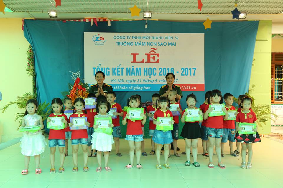 Lễ tổng kết năm học 2016 - 2017