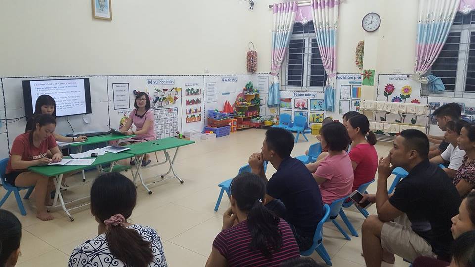 Kết quả họp phụ huynh đầu năm 2017 - 2018