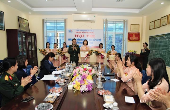 Hội thi Giáo viên mầm non dạy giỏi cấp cơ sở năm học 2022 -..